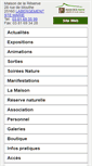 Mobile Screenshot of maisondelareserve.fr