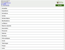 Tablet Screenshot of maisondelareserve.fr